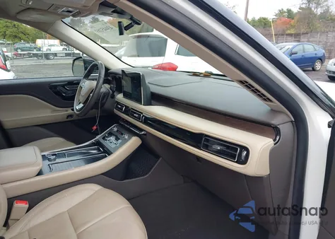 2022 Lincoln Aviator Reserve из США, поврежденный, VIN 5LM5J7XC4NGL18318